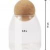 Contempory glass jars 500ml or 800ml - Image 2
